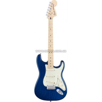 Електрогітара Fender Deluxe Stratocaster MN Sapphire Blue Transparent 