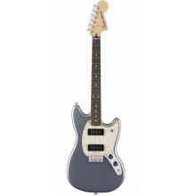 Електрогітара Fender Offset Mustang 90 RW Silver