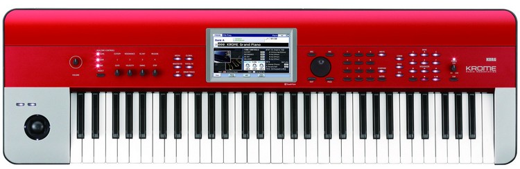 Синтезатор Korg Krome (красный)