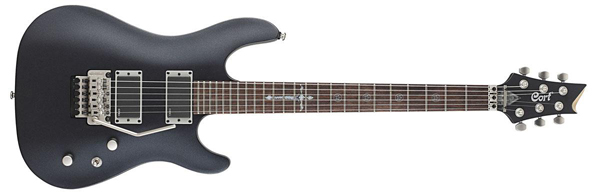 Cort EVL-K6 ВKMS - Black Metallic Satin